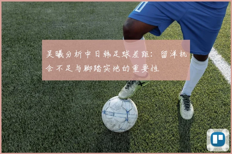 吴曦分析中日韩足球差距：留洋机会不足与脚踏实地的重要性